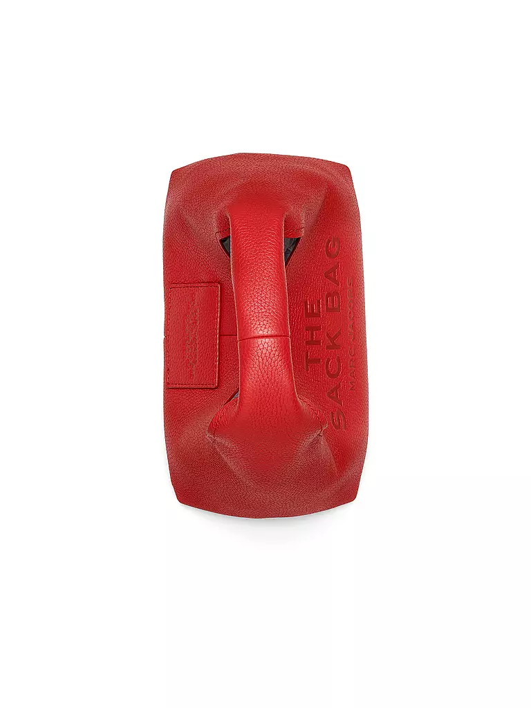 MARC JACOBS Ledertasche - Henkeltasche THE MINI SACK  rot