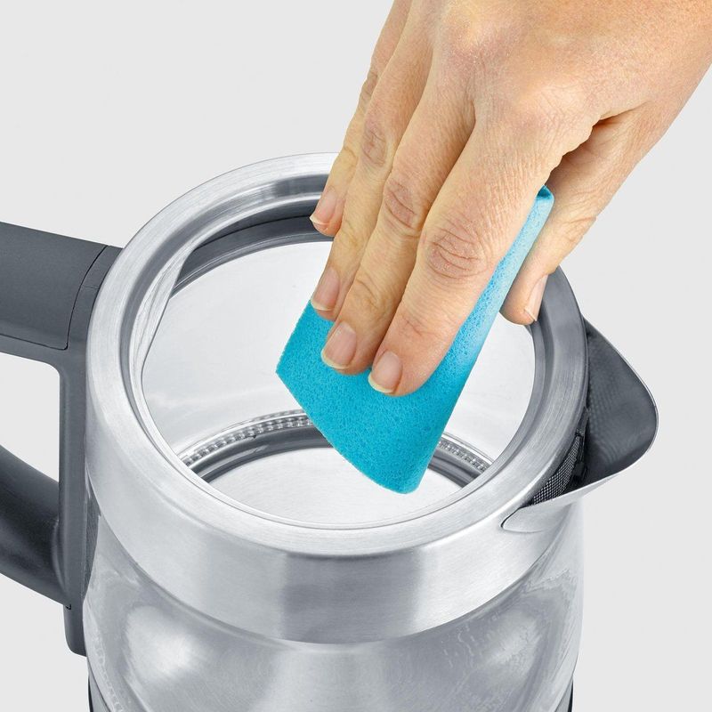 Severin - WK 3473 - Waterkoker - Glazen - Roestvrijstaal - 1 Liter