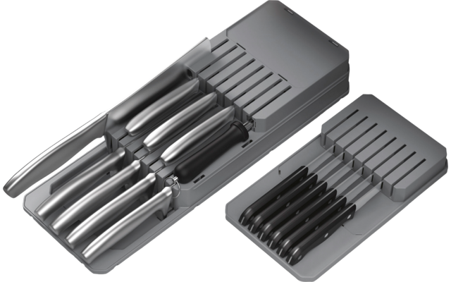 Metaltex Blade-Fit Messer-Organizer Verstellbar mit 3 verschiedenen Ebenen