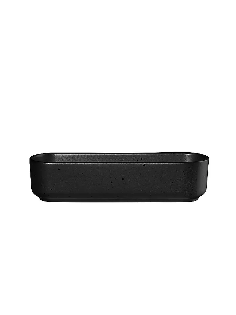 ASA SELECTION Snackschale oval 15x4,35cm Coppa Kuro/Schwarz schwarz