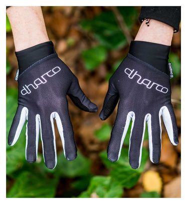 Gants Longs Femme Dharco Stealth Noir/Blanc