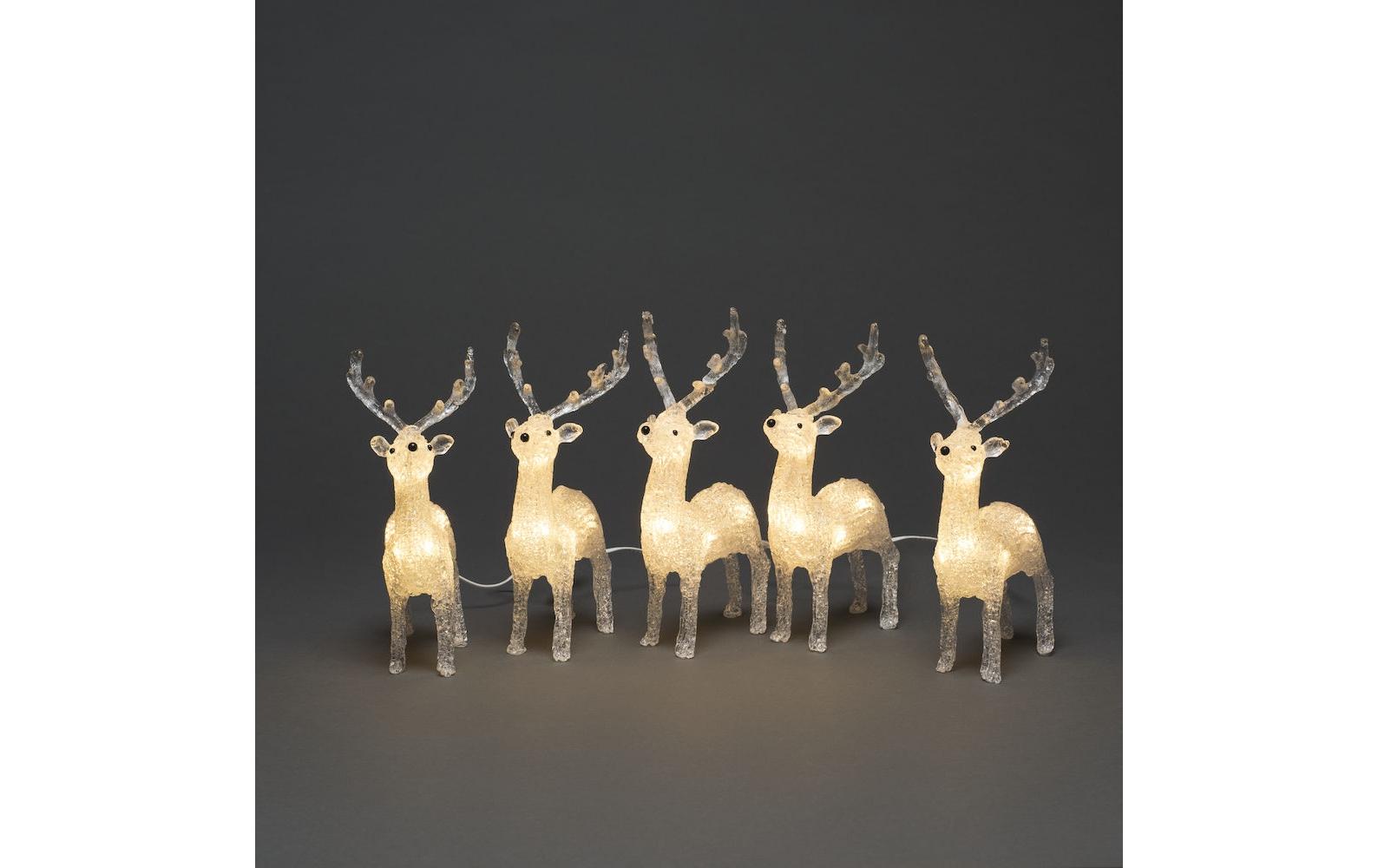 LED-Figur Rentier 5 x 8 LEDRentieren für den Aussenbereich