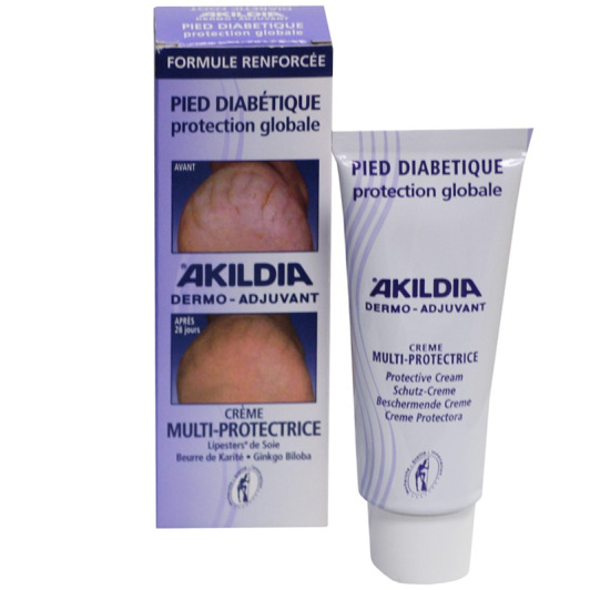 Crème protectrice Akildia Akileïne - Pied Diabétique