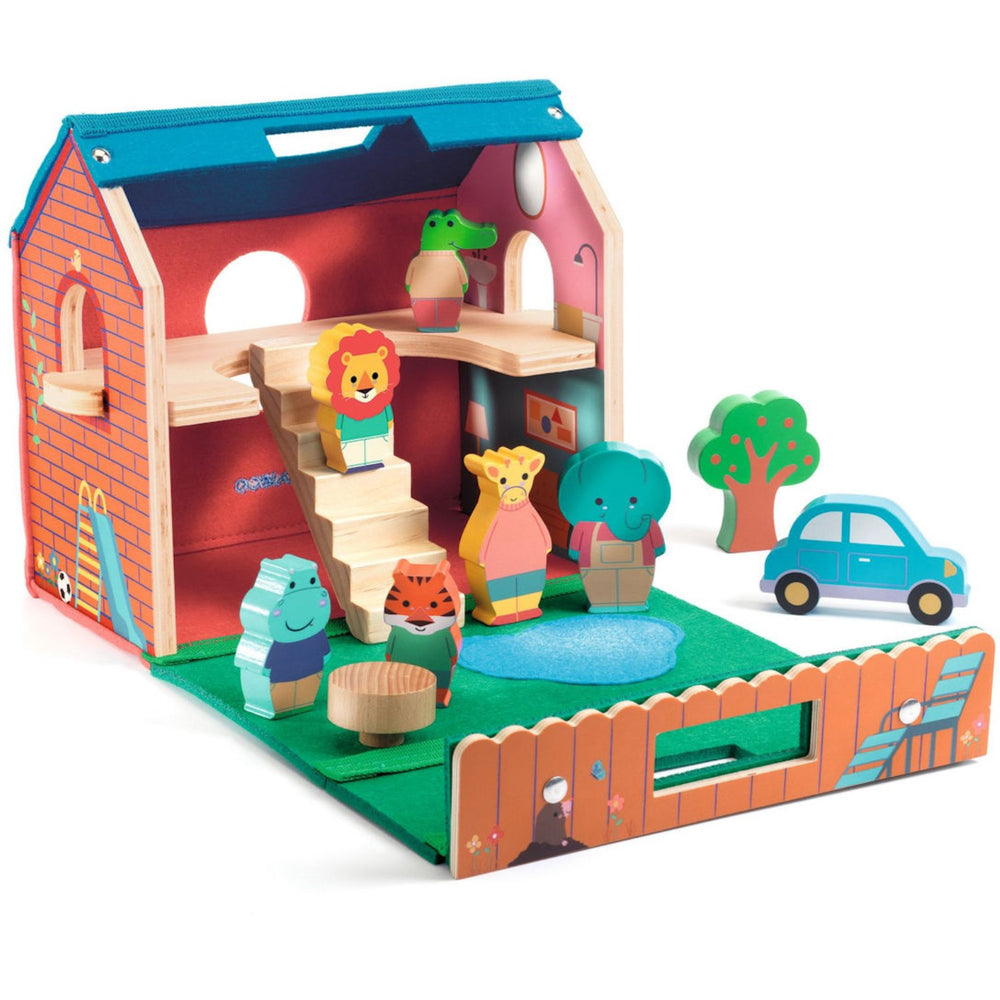 Køb Djeco Softihouse Med Figure