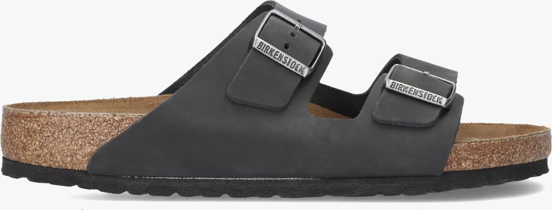 zwarte birkenstock slippers arizona led