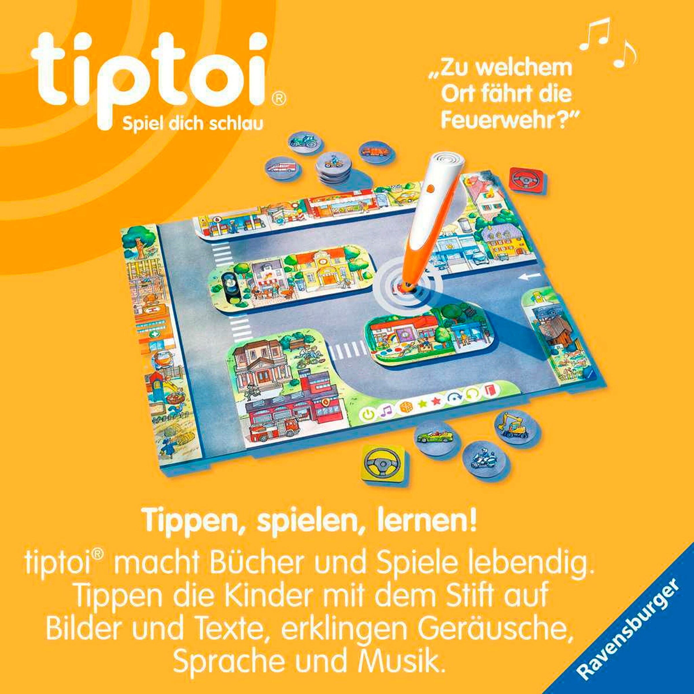 Ravensburger Fahrzeuge in der Stadt