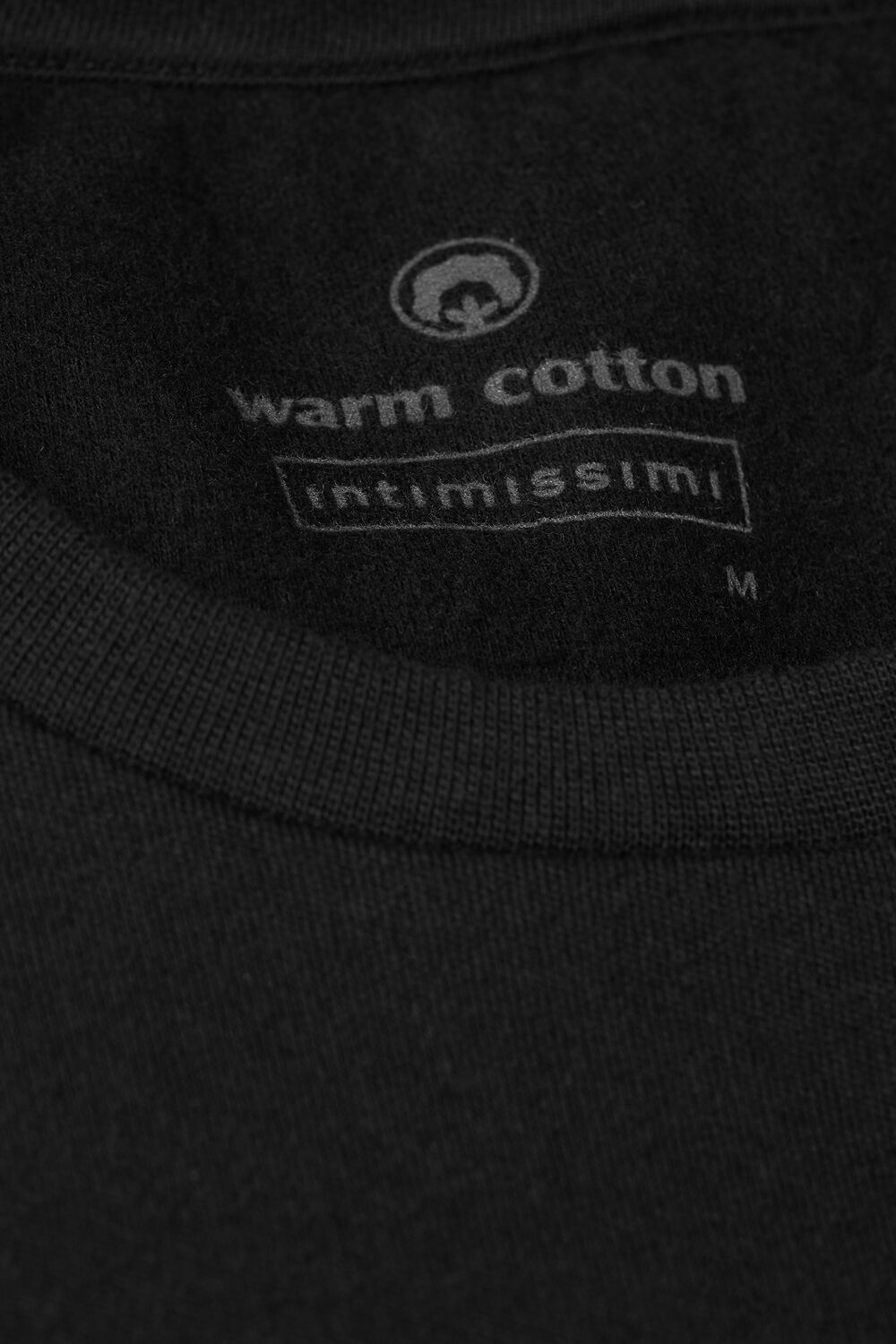 Blusa de manga comprida em algodão quente