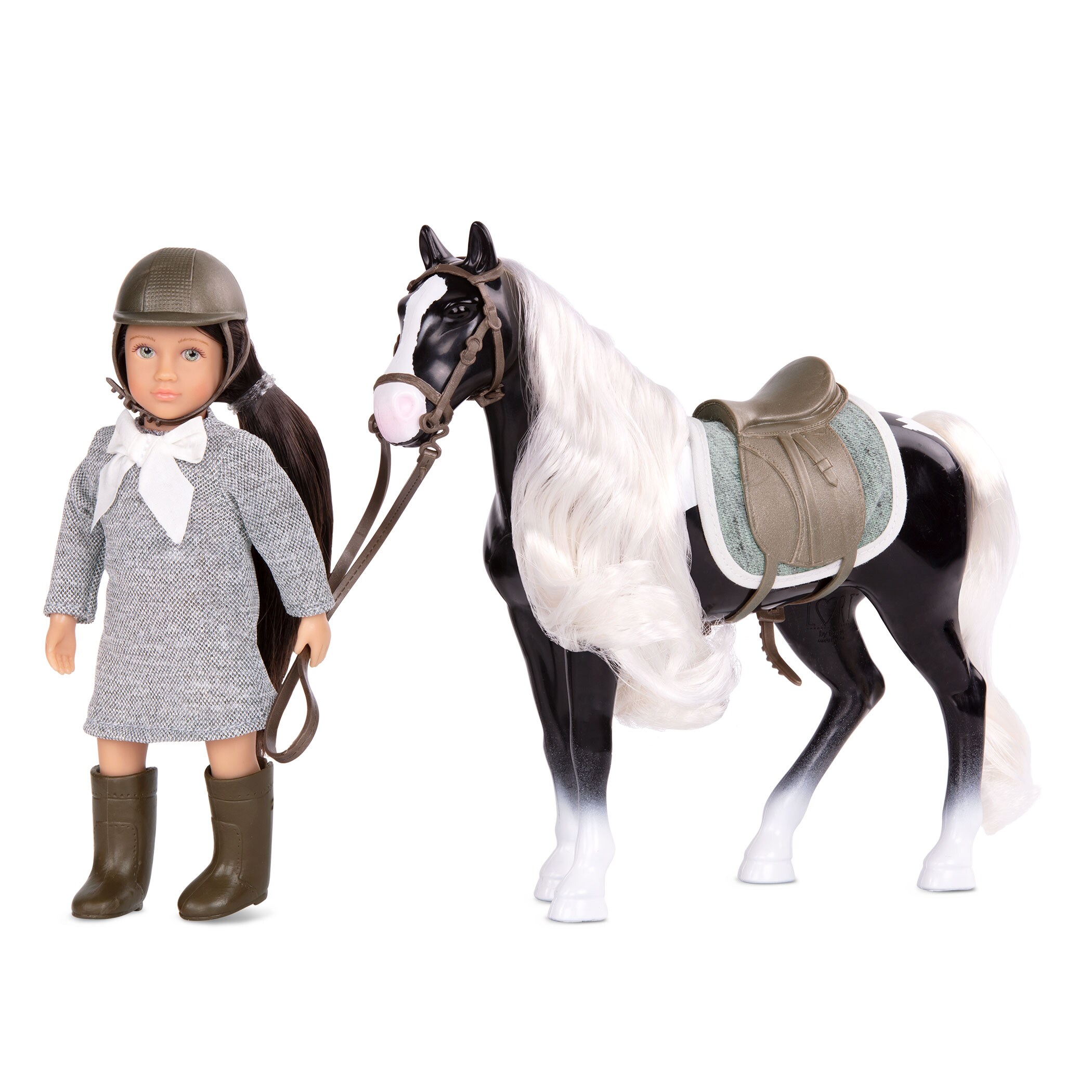 LORI Puppe Ansley / Pferd Arabel