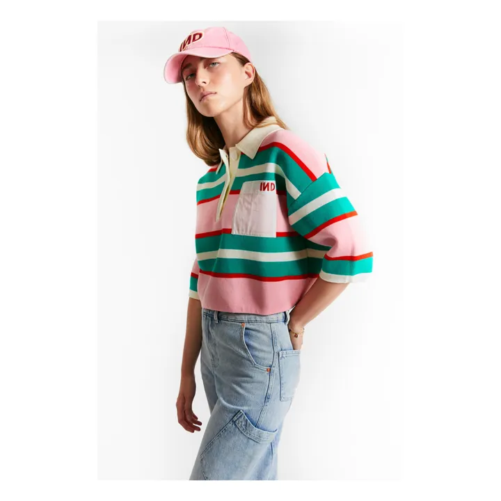 Indee Casquette Peace | Rose bonbon