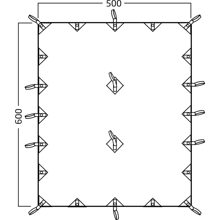 Nordisk Kari 30 Technical Cotton Tarp