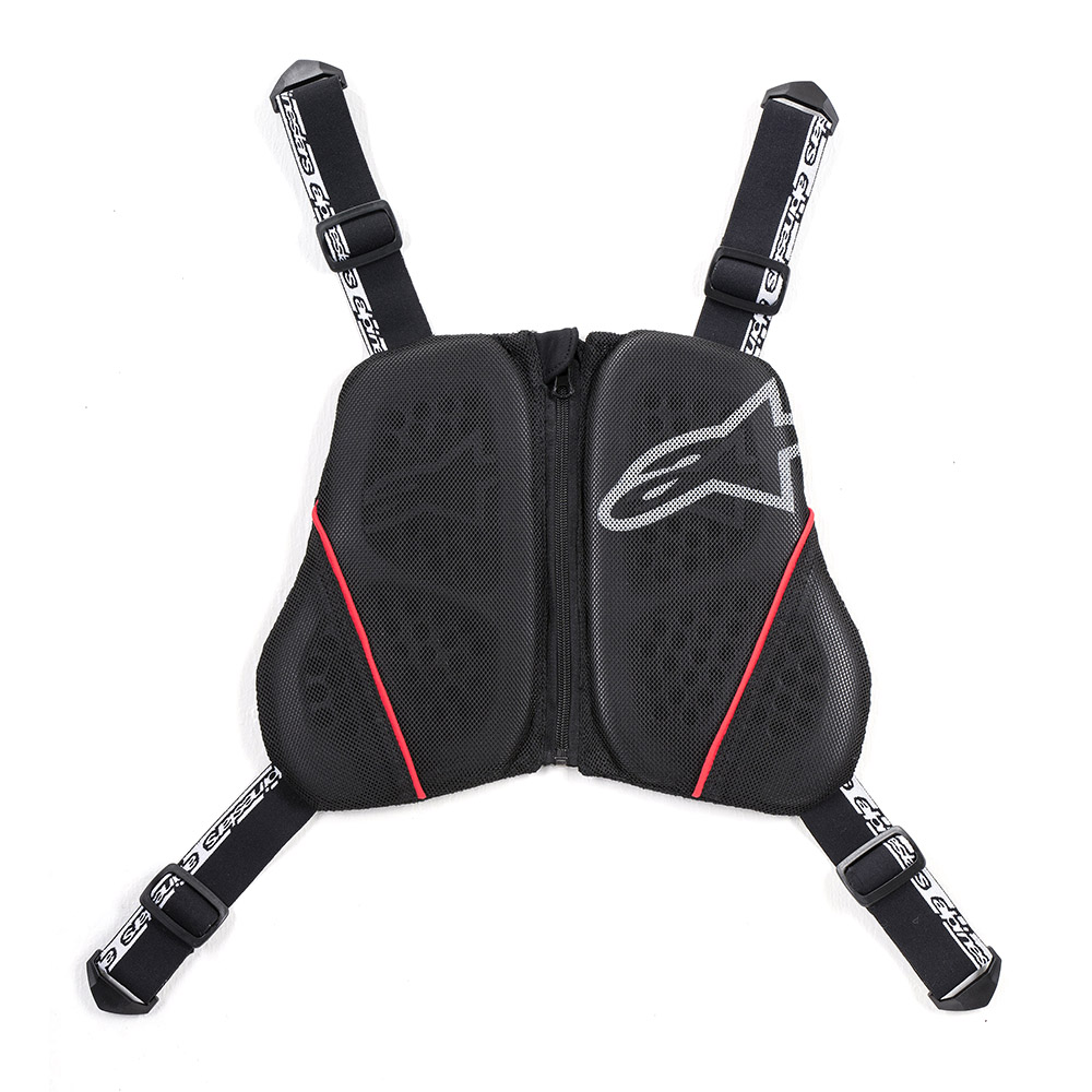 Alpinestars - Protection Pectorale Nucleon KR-C Protector Noir / Blanc / Rouge
