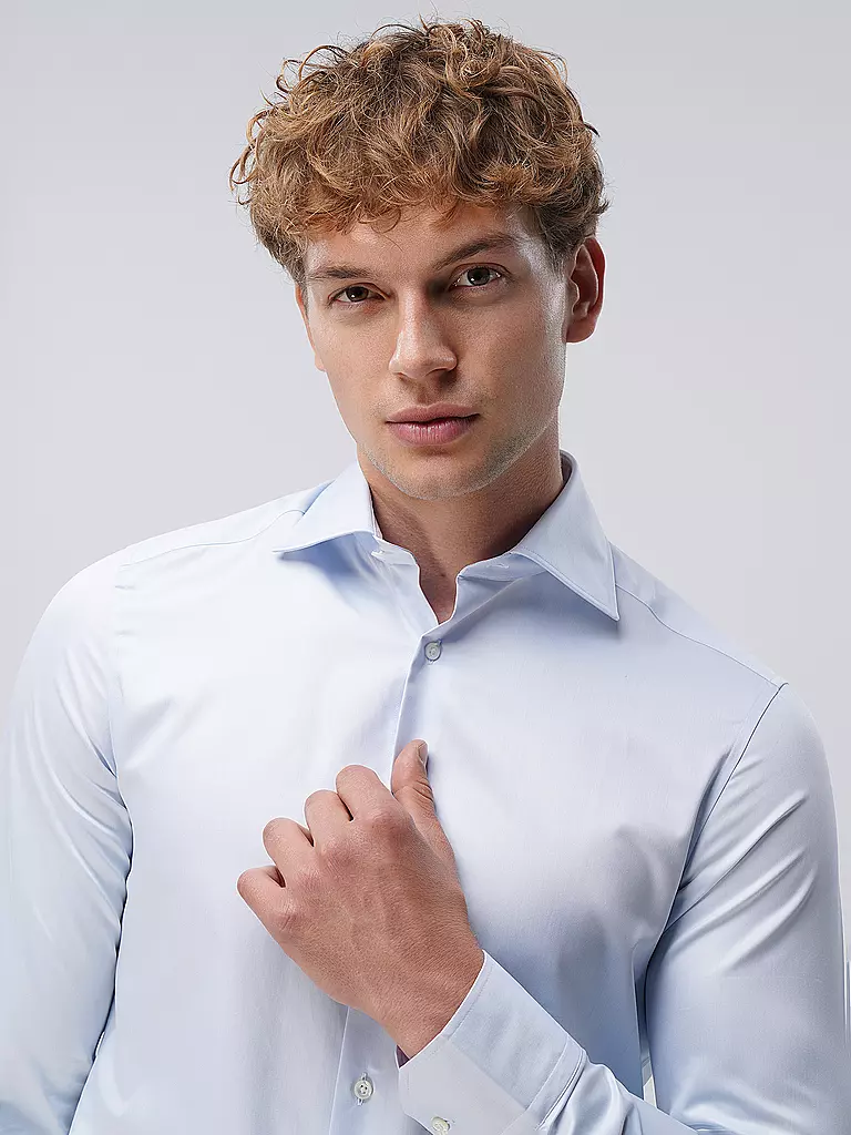 STENSTRÖMS Hemd Slim Fit hellblau