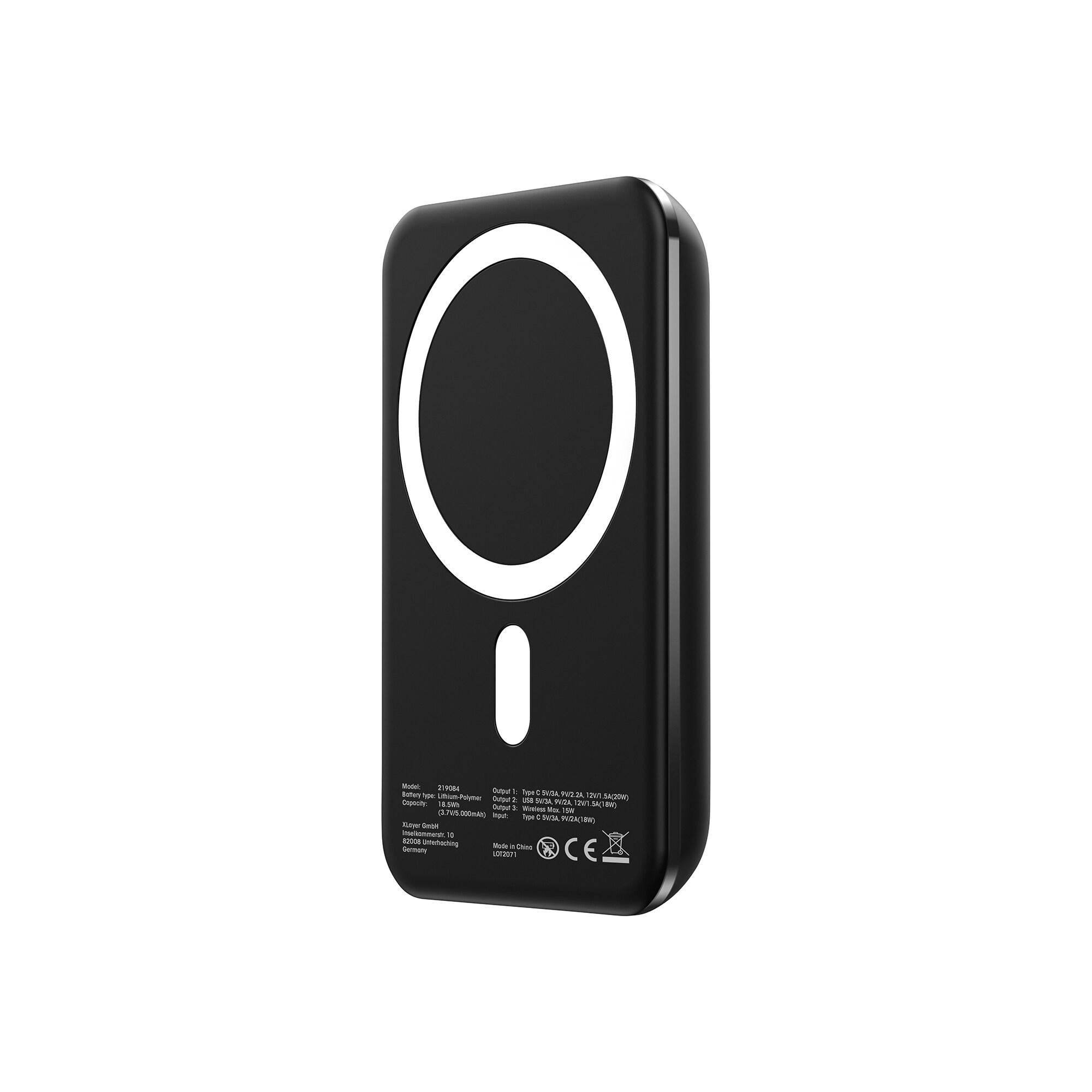 Xlayer WIRELESS Magfix Pro Wireless Powerbank I 5000mAh PD 20W I MagSafe I Magnetisch