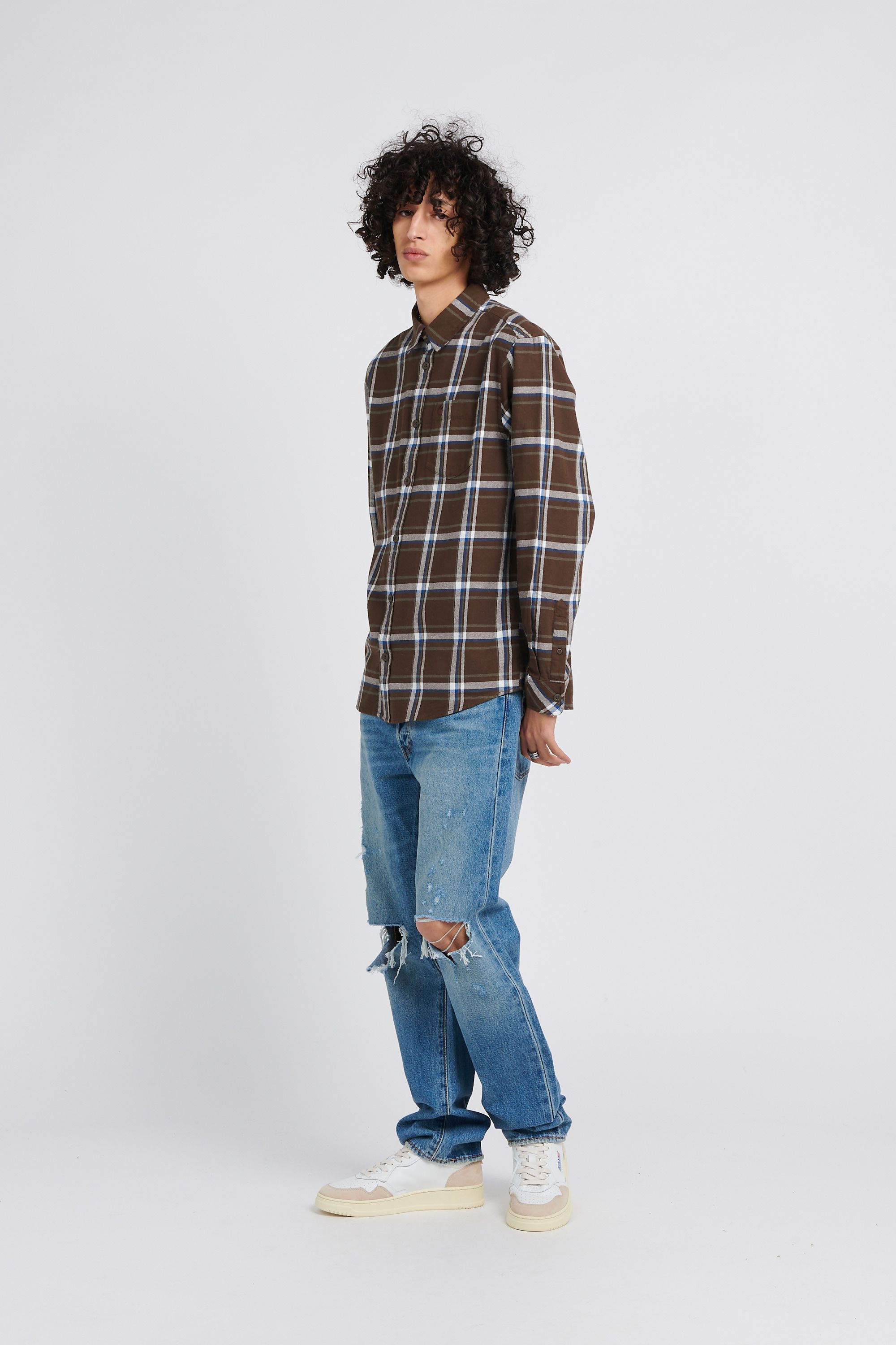 CARHARTT WIP Chemise L/S Barten Shirt Multicolore