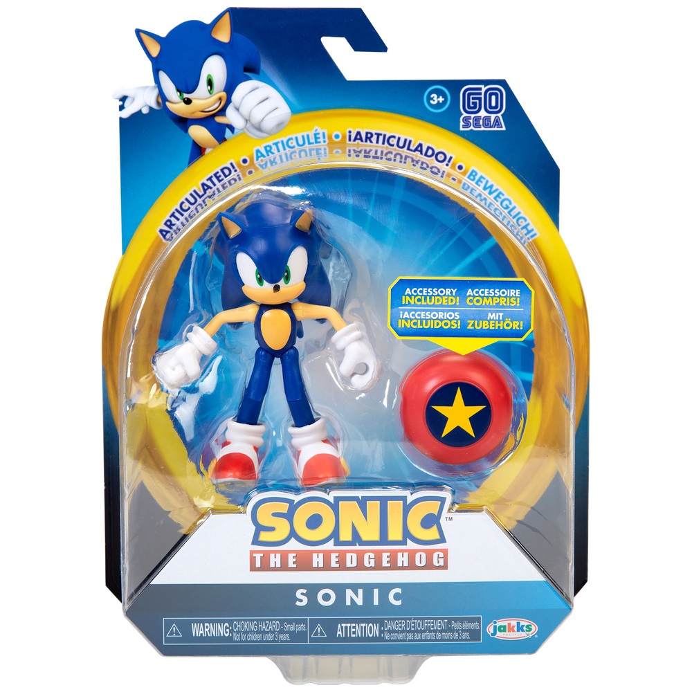 Sonic the Hedgehog 10 cm Modern Sonic mit Sternenfeder
