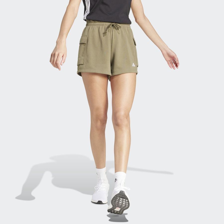Adidas Short cargo French Terry Petit logo Essentials
