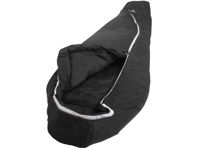 Grüezi Bag Schlafsack Synpod Fusion Zero 185 Nylon, Dark As 3-Season-Schlafsack