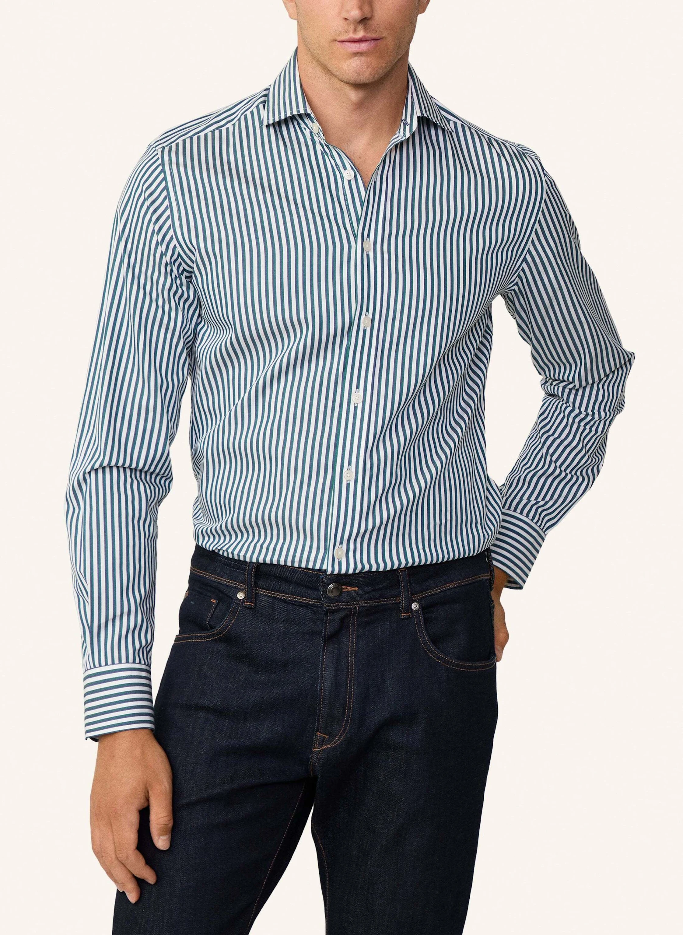 HACKETT LONDON Freizeithemd TWO TONE STRIPE
