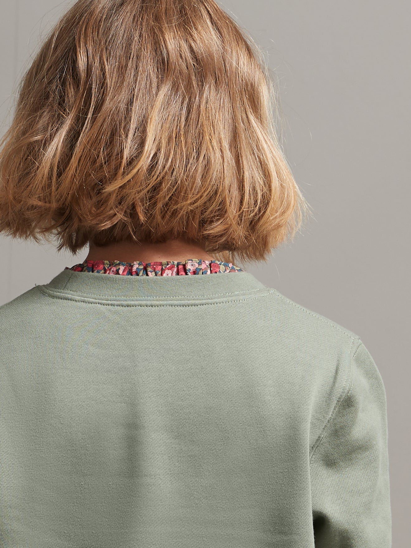 Sweat Fille tissu Liberty - Coton Bio