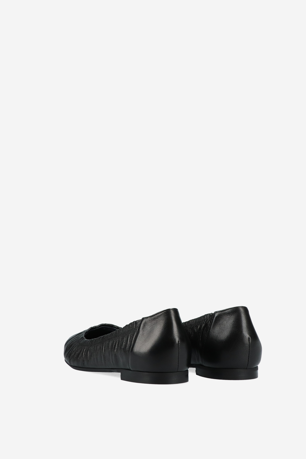 Dive leather ballerinas