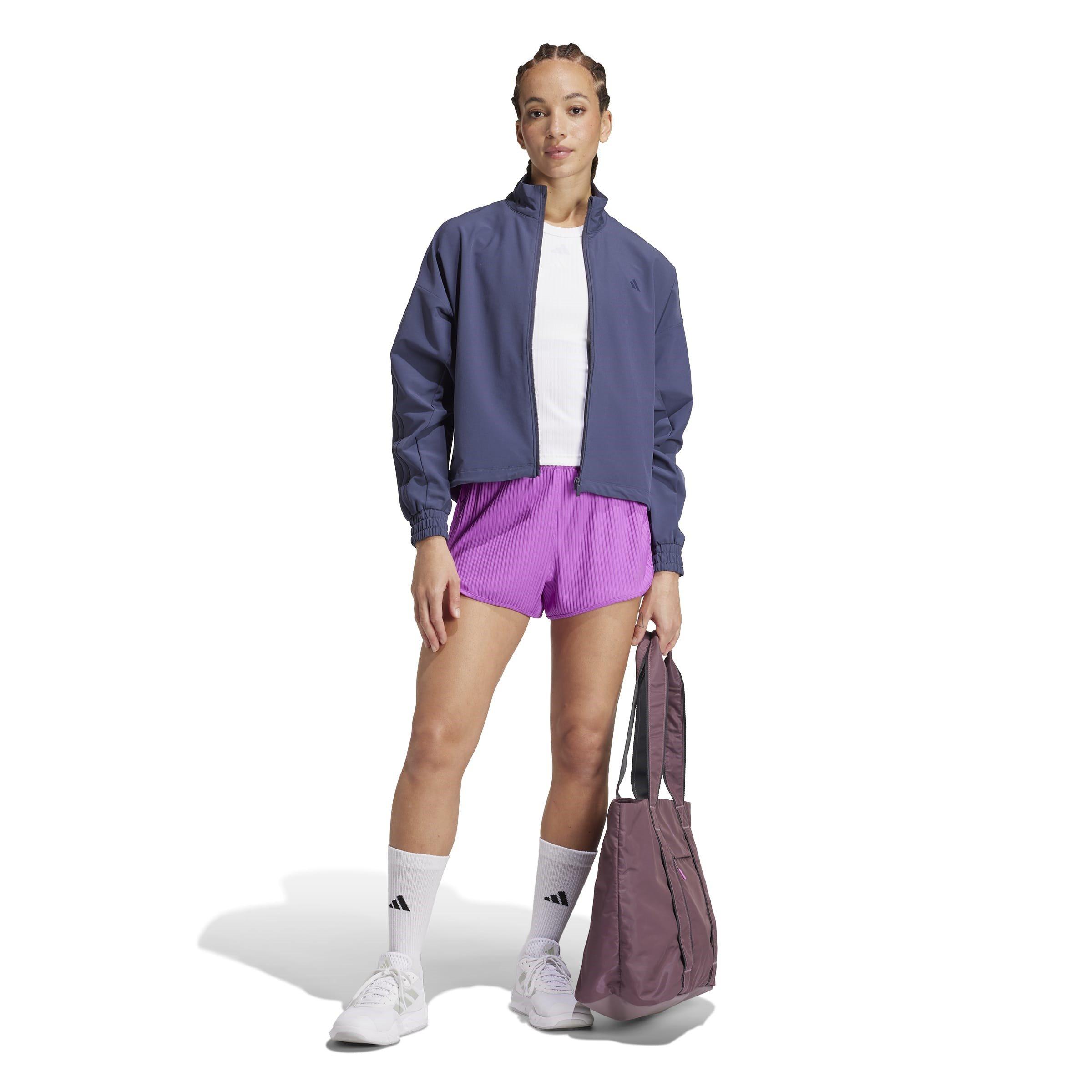 adidas Pacer All Gym Tonal 3 Stripes Woven Jacket