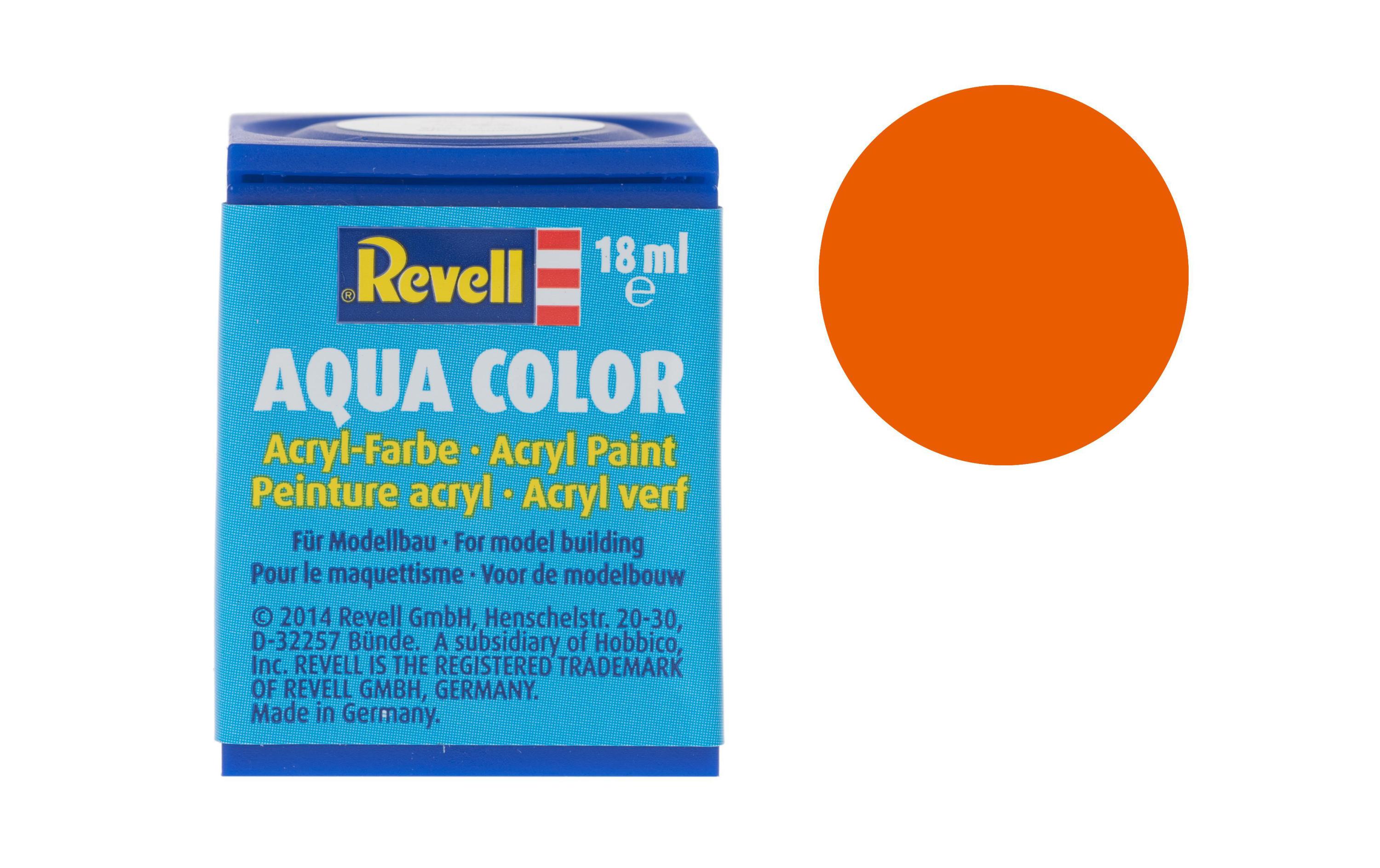 Acrylfarbe 36 130 orange glänzendModellbau Acryl-Farbe
