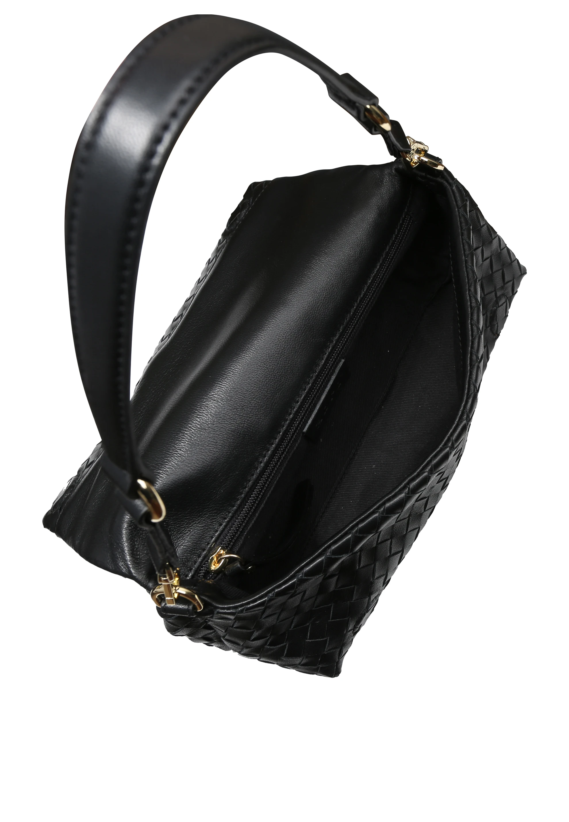 Shoulder bag MILA Leather Piuma weaving Standard