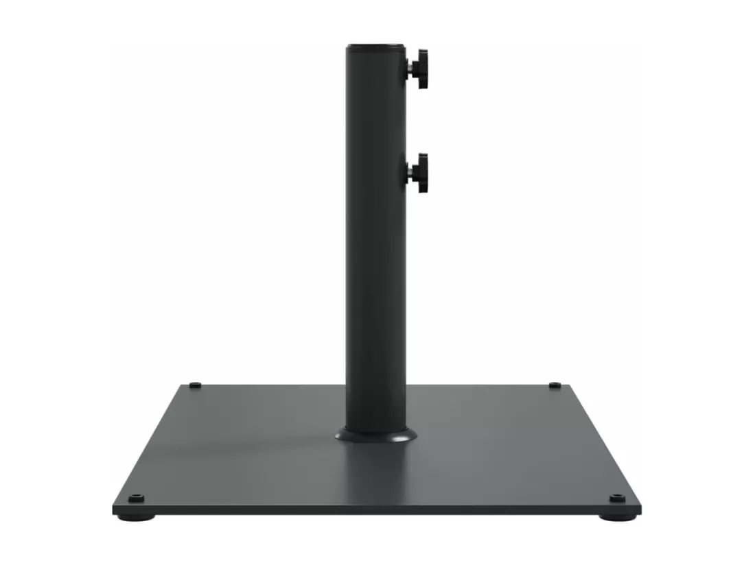 Base de parasol pour mats ?32/38/48 mm 15 kg rectangulaire