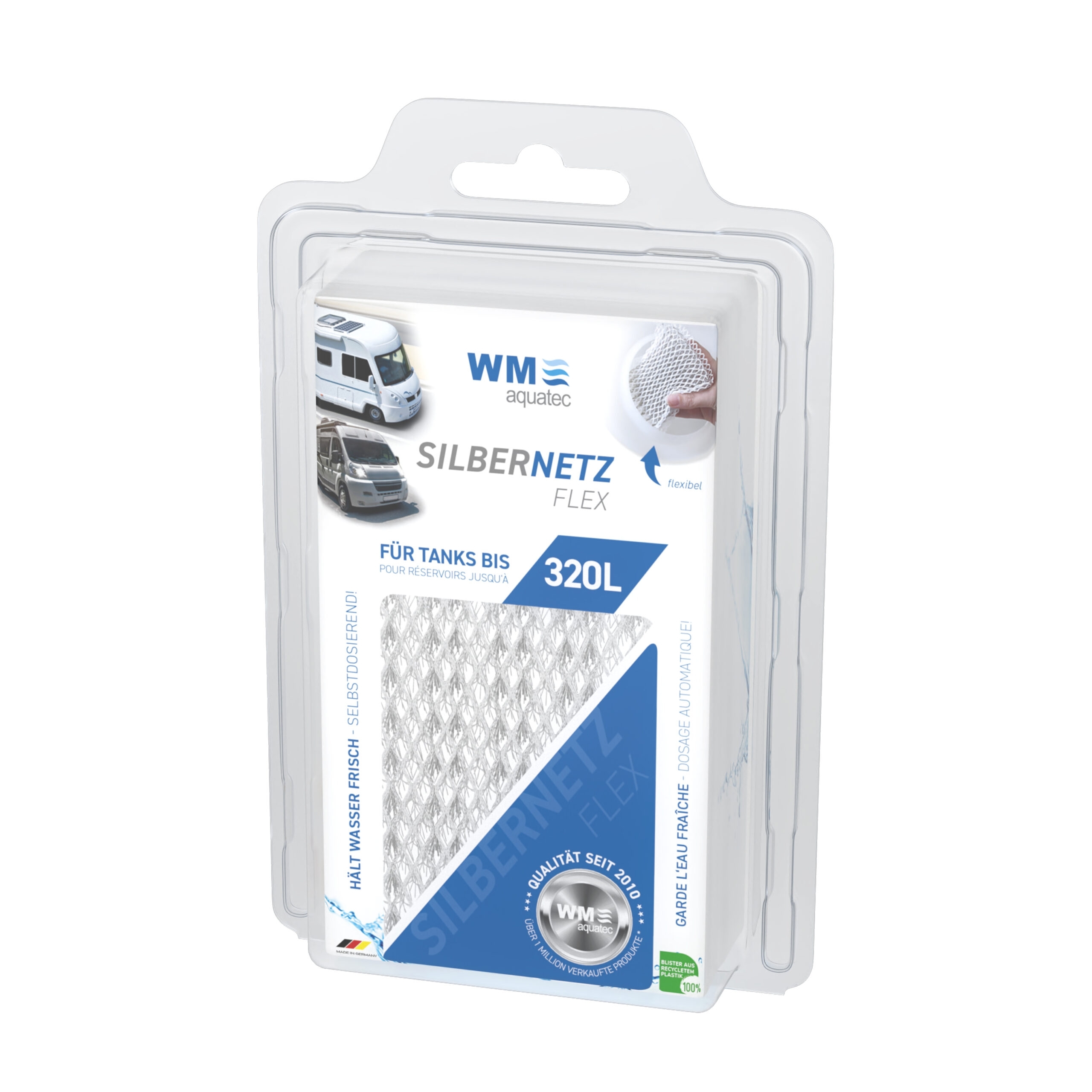 Silbernetz Flex zur automatischen Wasserkonservierung