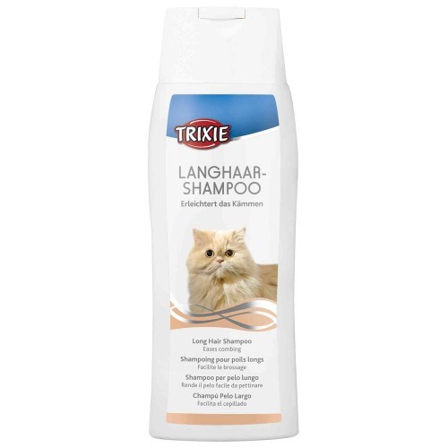 Shampoo para gatos de pelo comprido, fragrância neutra