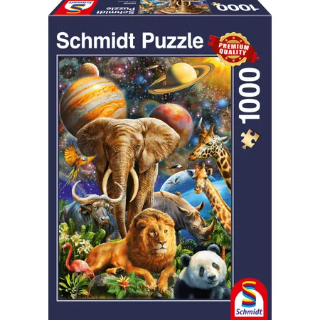 Schmidt Spiele Puzzle - Wundervolles Universum, 1000 Teile