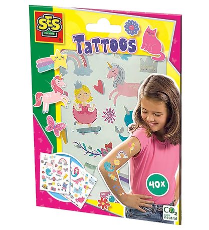 SES Creative - Tattoos - 40 st. - Märchen