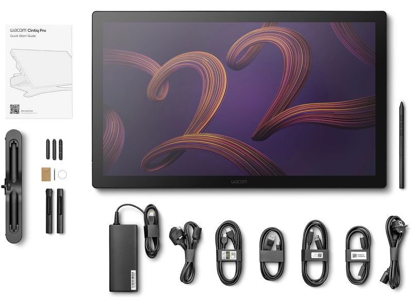Wacom Stift-Display Cintiq Pro 22 mit Standfuss Leistungsstarkes 22