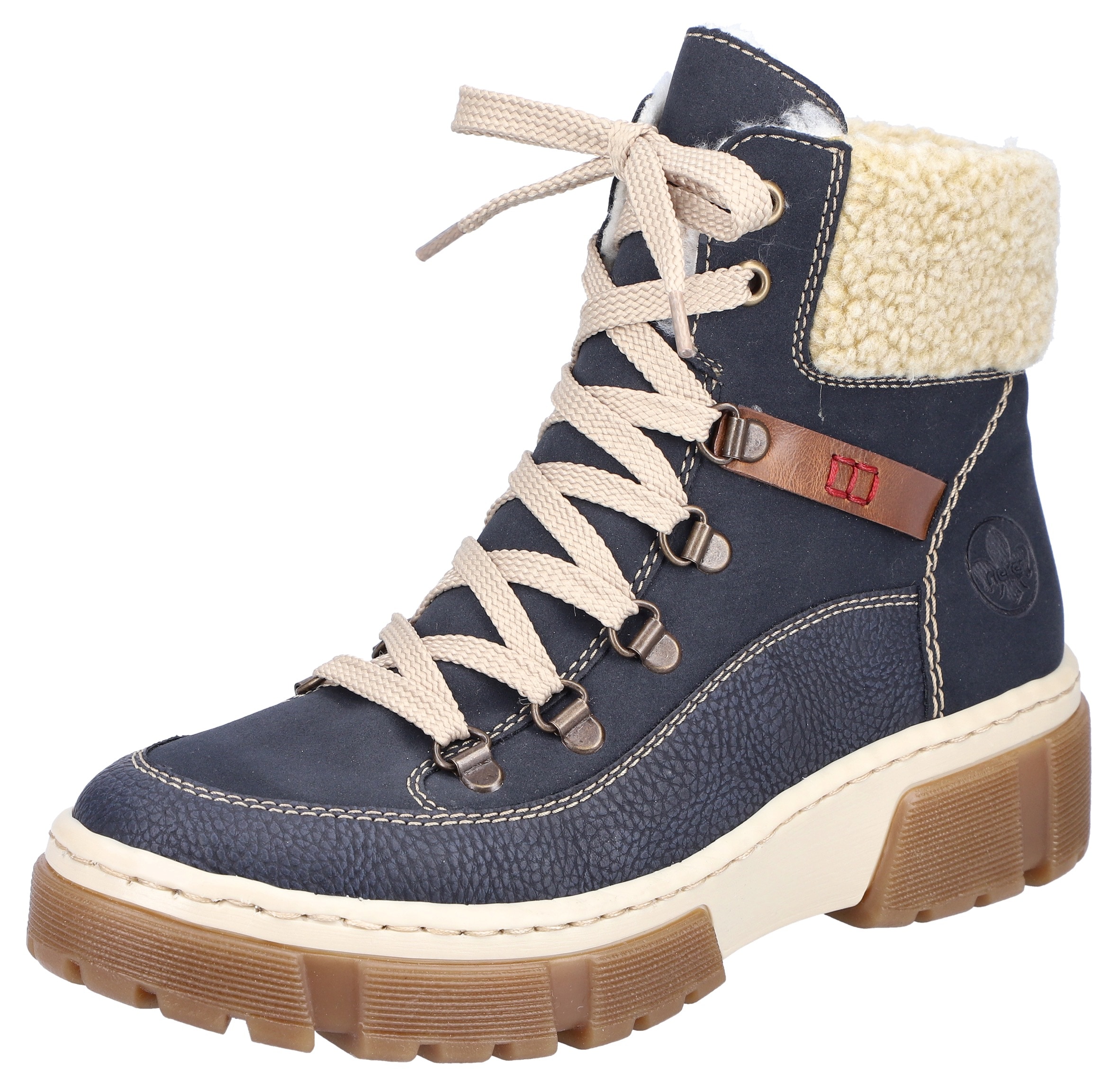 Rieker Winterboots  , Schnürboots, Winterstiefelette mit Warmfutter ausgestattet