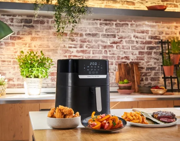 Tefal Easy Fry & Grill EY505815, Varmluftsteger, 4.2 L, 80 °C, 200 °C, 6 person(er), 60 min.