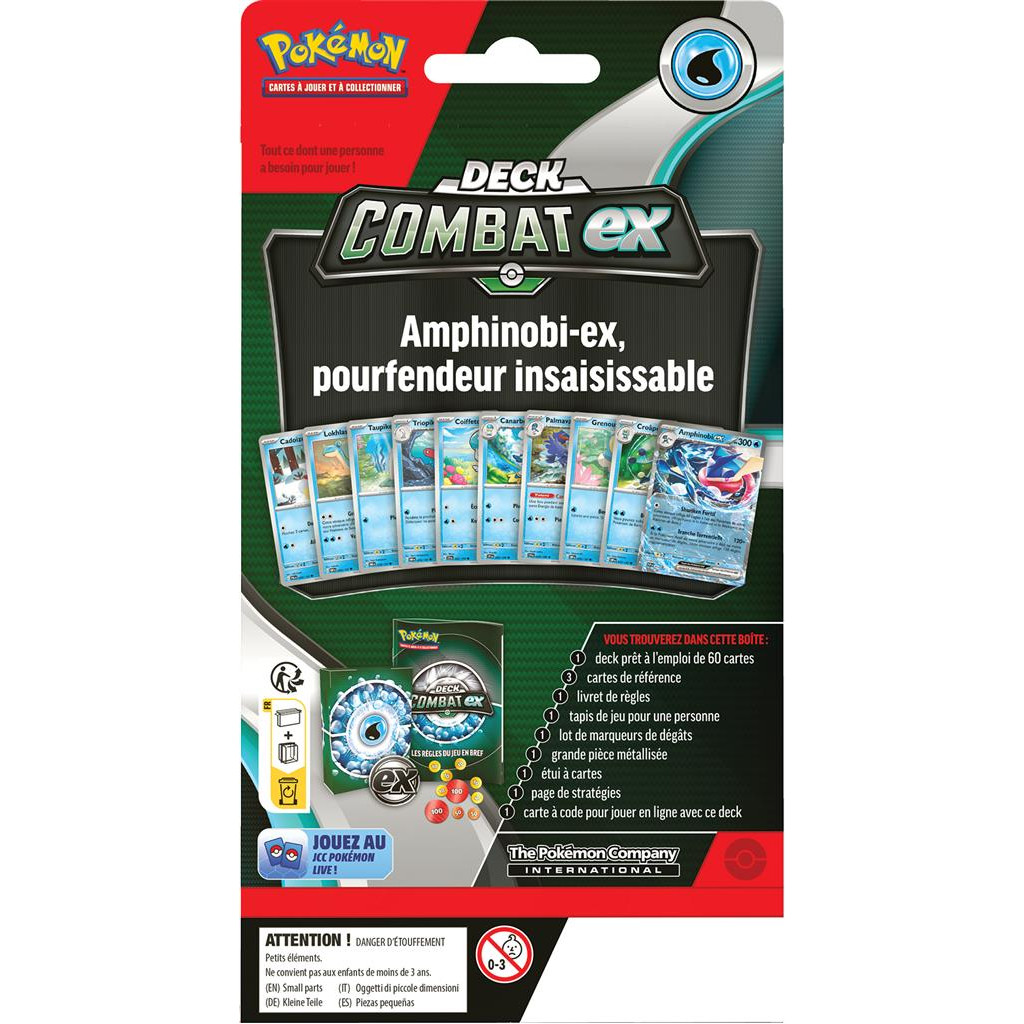 Pokémon : Deck de Combat Amphinobi-ex