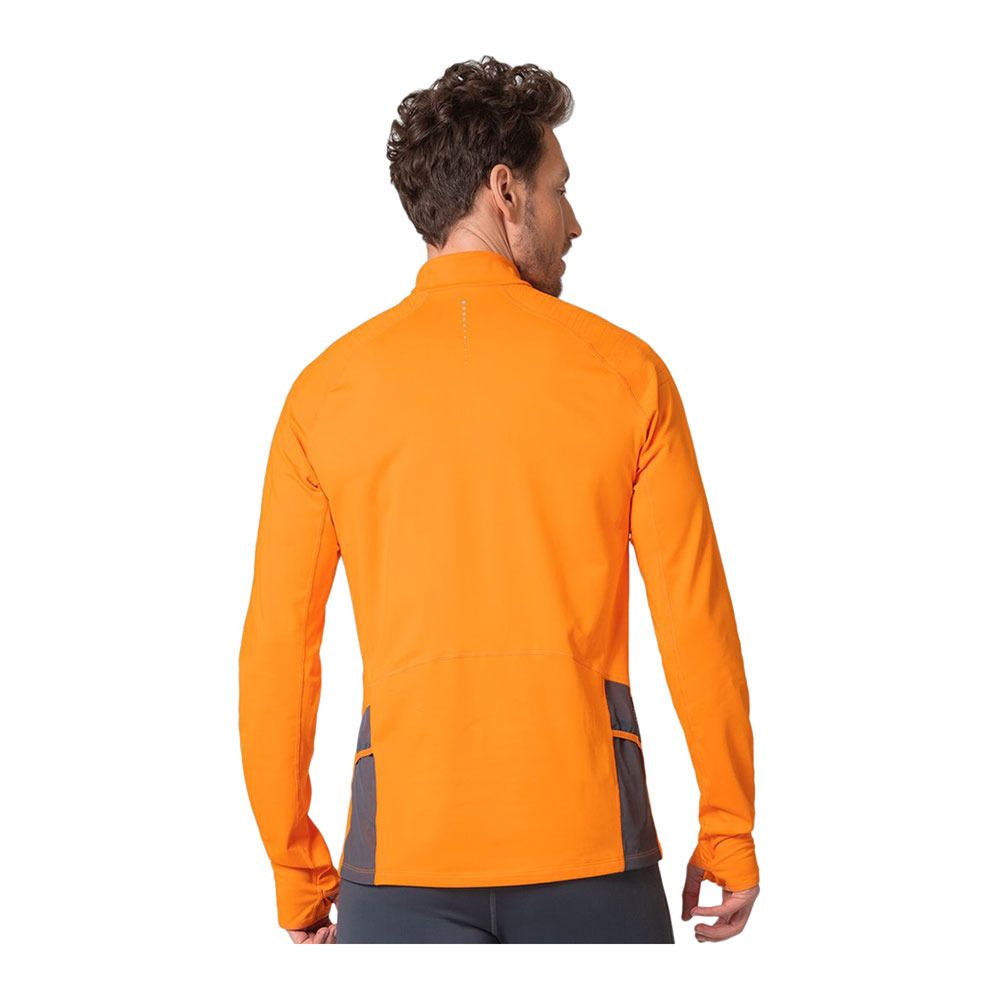 Odlo X-ALP CERAMIWARM - Sweat Homme oriole