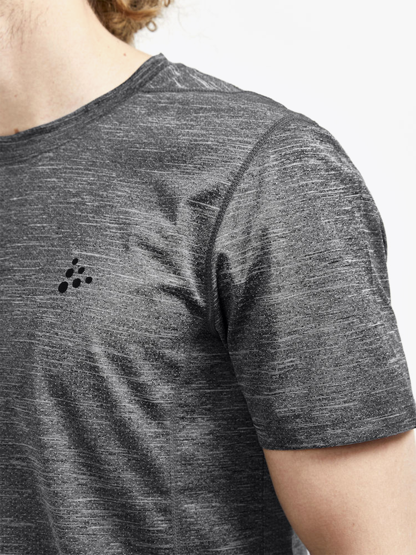 Adv Charge Melange Short Sleeve Tee Man