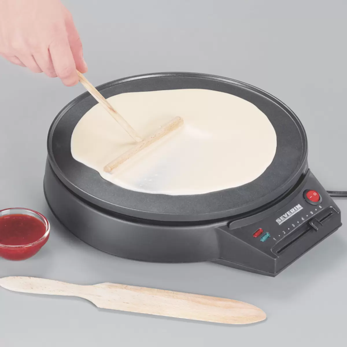 Crêpes Maker Severin Schwarz