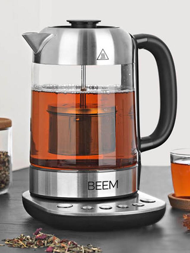 BEEM Wasserkocher mit Teesieb | Edelstahl
