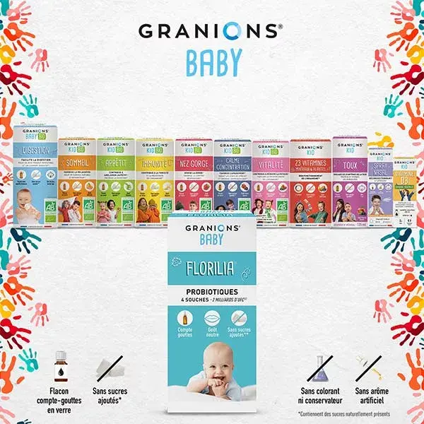 Fermentos Lácteos Granions Kid 125ml