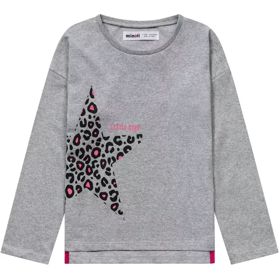 MINOTI 3er-Pack Longsleeves Grau