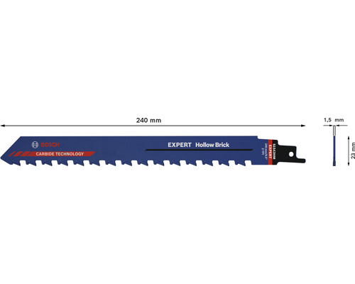 Bosch Professional S 1543 HM reciprozaagblad
