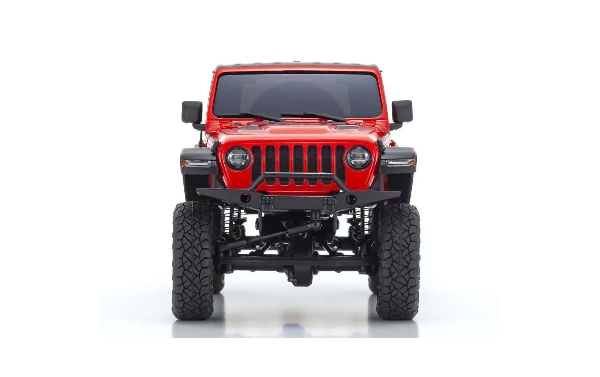 Scale Crawler Mini-Z Jeep Wrangler Rubicon, Rot 1:24, ARTR<br>MINI-Z 4×4 Series Readyset Jeep Wrangler Unlimited Rubicon Firecracker Red