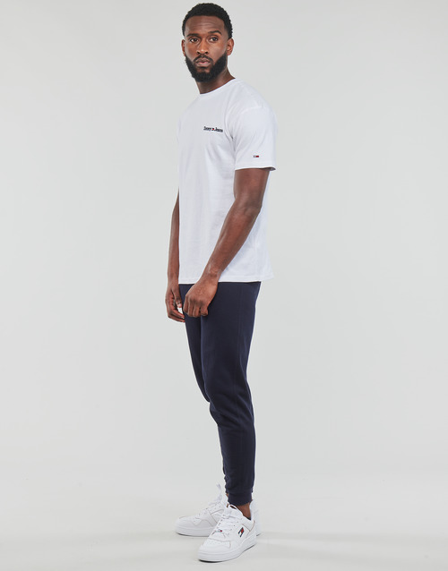 Tommy Jeans - TJM CLSC LINEAR CHEST TEE Blanco