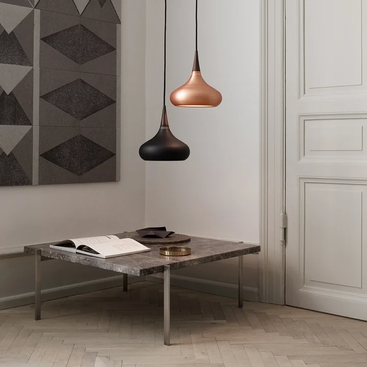 Fritz Hansen - Orient Pendelleuchte P2 Ø 34 cm, Aluminium