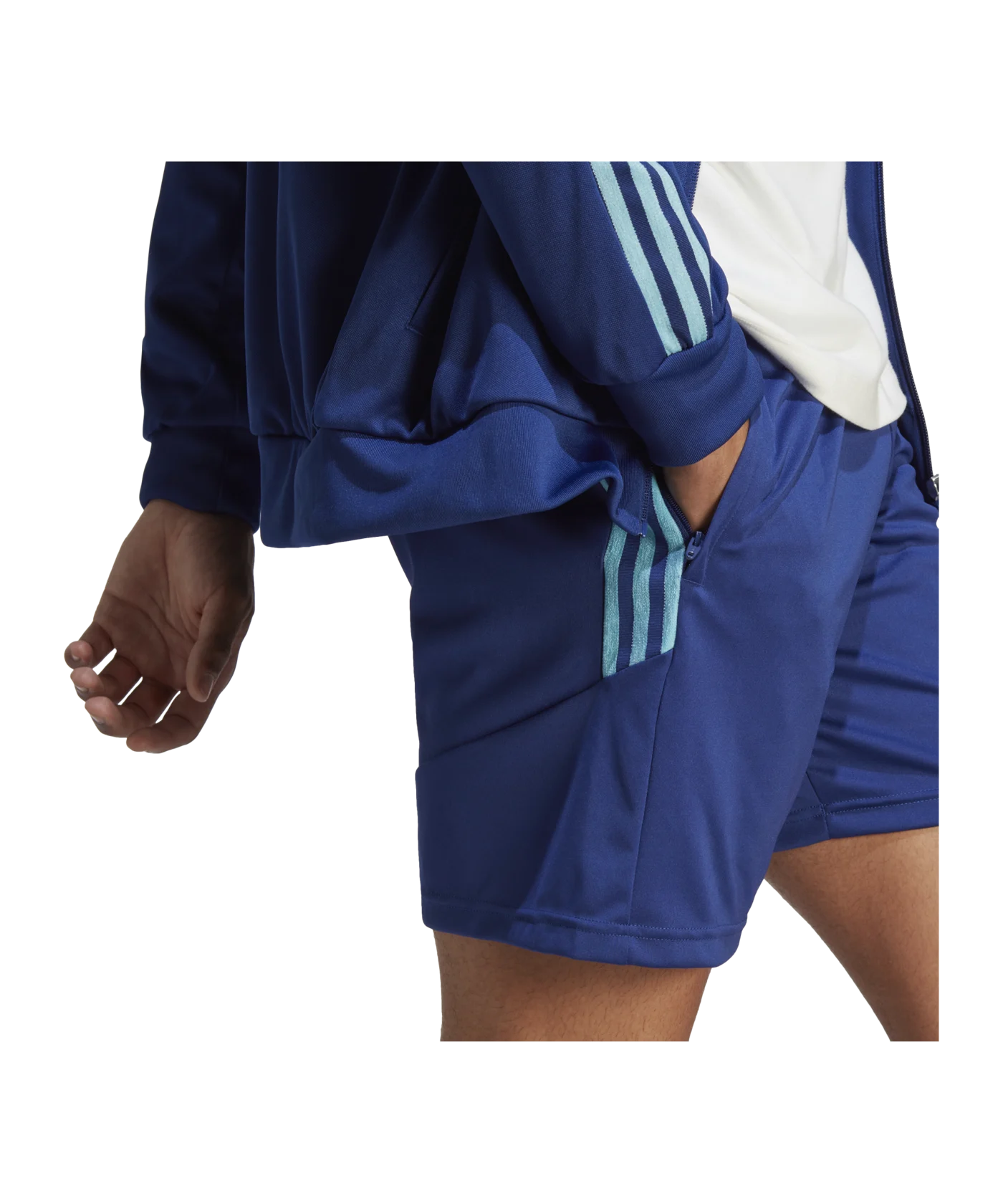 adidas Tiro Short Blau