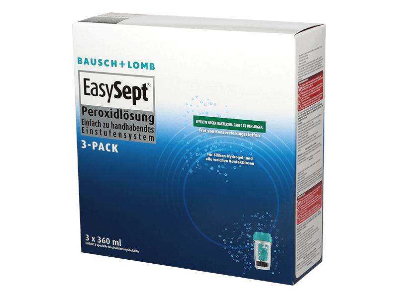 EasySept Kontaktlinsenpflege Easy Sept Peroxidlösung 3 x 36 Peroxidlösung für die Linsenpflege