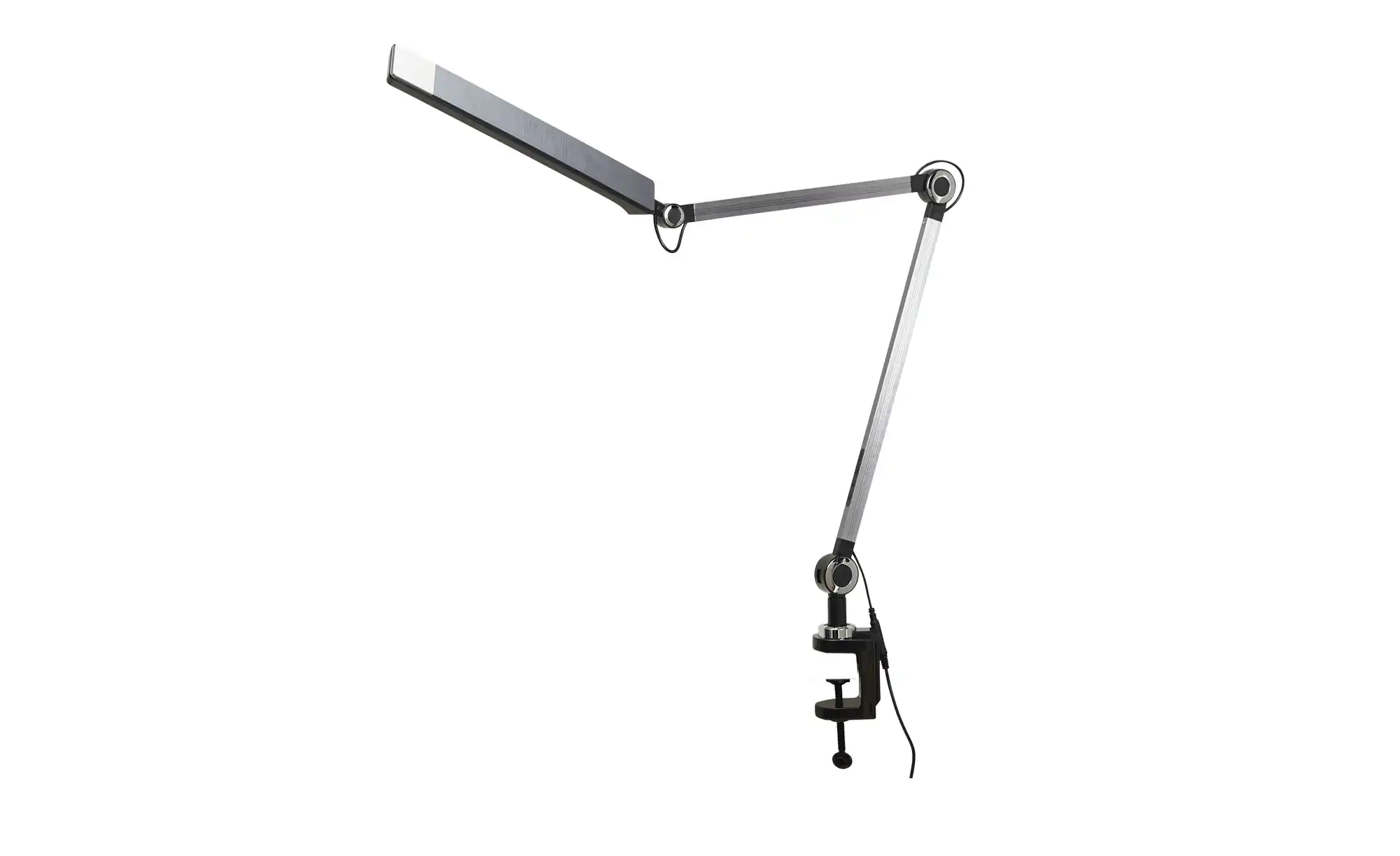 KHG LED-Klemmleuchte, 1-flammig, schwarz mit Touchpad