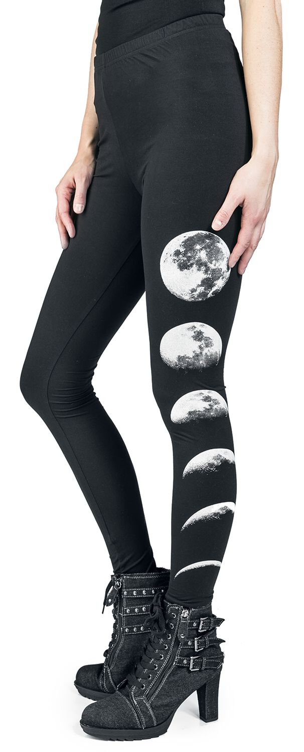Leggings Avec Lune | Gothicana by EMP Legging